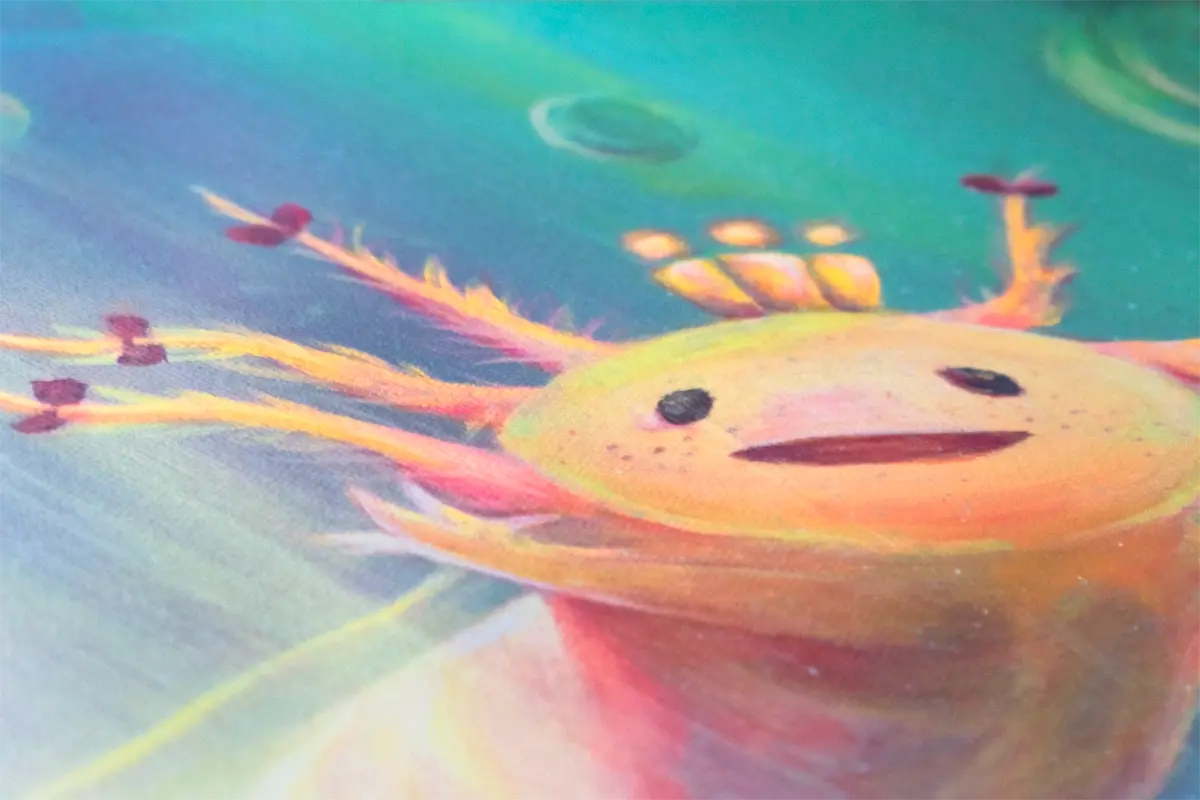 The Axolotl Princess InkyWinky